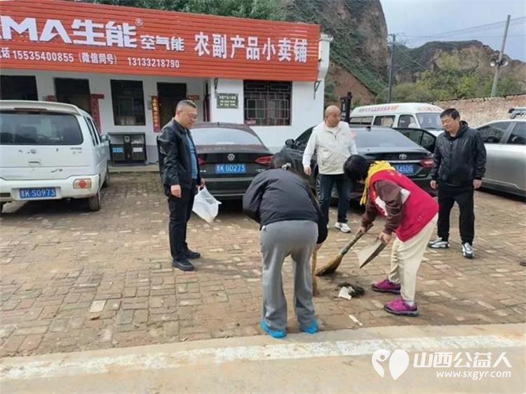 晋中市义工协会“志”美乡村志愿服务走进榆次区寨底村开展文化传播环境整治健康服务公益理发等多个志愿服务 - 第1张