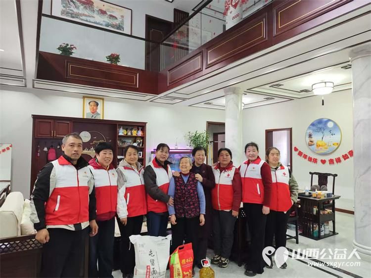 屯留区红十字会赈济救援服务队前往社区和乡镇开展重阳慰问暖人心活动为老人们带去了物质上的帮助 - 第4张