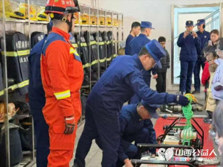 消防守护暖心同行----杏花岭区青志协举办消防志愿服务活动，感谢太原市消防救援支队“火焰蓝”的温度 - 第17张