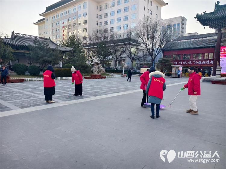 晋商文脉旁志愿暖人心晋商博物院联合太原市杏花岭区府东街社区,杏花岭区杏花红志愿服务中心组织志愿者开展环境整治+文化浸润特色志愿活动 - 第9张