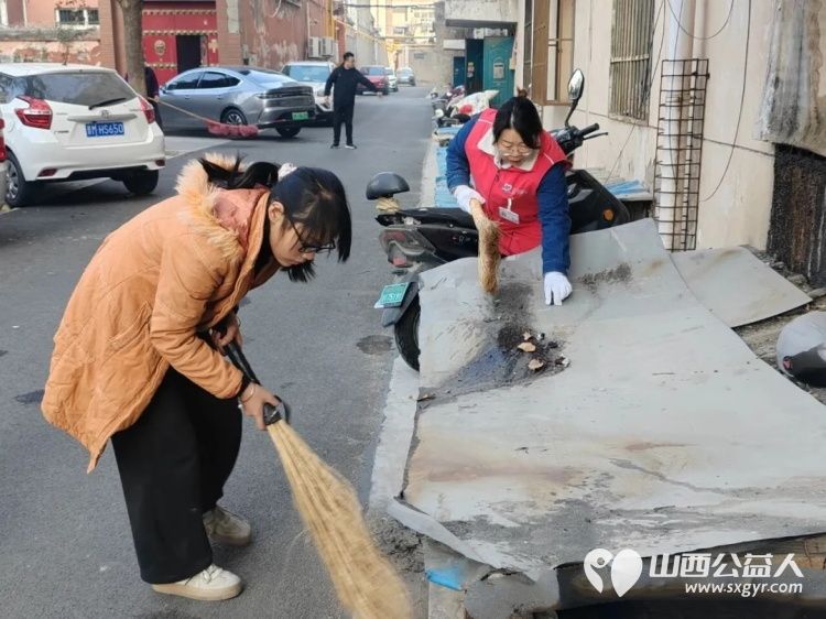 小清扫撬动大治理----盐湖区志愿者协会在运城市干休所家属院开展了社区环境保护志愿服务活动使小区环境焕然一新 - 第14张