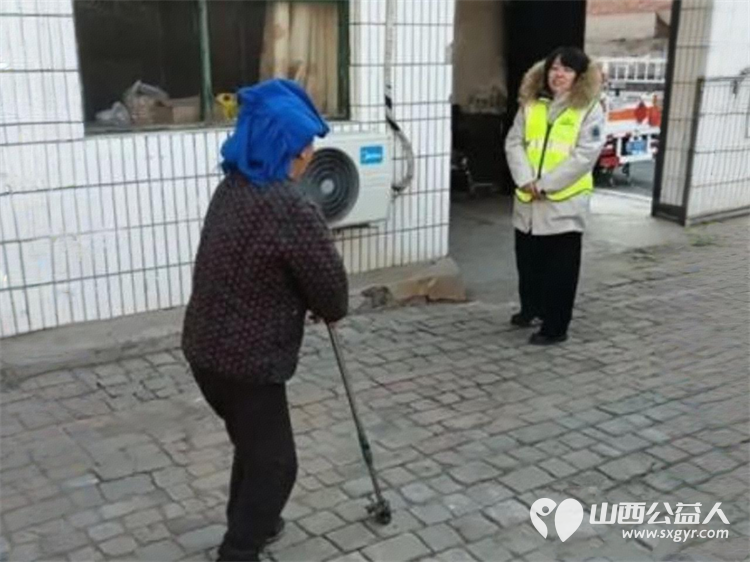 志愿暖冬情系困境老人——晋中市太谷区心连心志愿者协会志愿者带着爱心物资奔赴阳邑乡阳邑村走访看望孤寡困境老人 - 第3张
