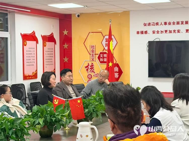 太原得到学友会携手山西合创兴旺印业有限公司、阳采集团、山西和创财税集团等爱心企业在冬至这一天走进灵星康复中心给孩子们带来好多好吃的东西 - 第3张