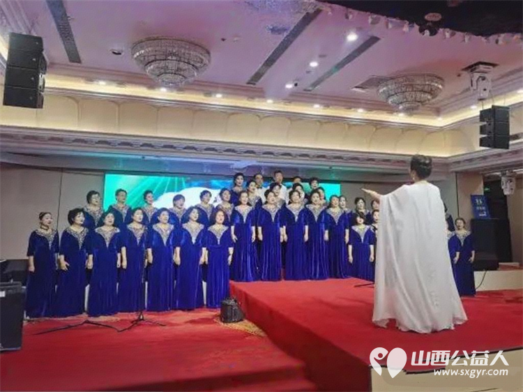 邻里欢聚社区温馨 太原市滨东花园社区联合辖区青龙物业、滨东花园艺术团联谊会奏响和谐乐章迎新年共度元旦佳节 - 第2张