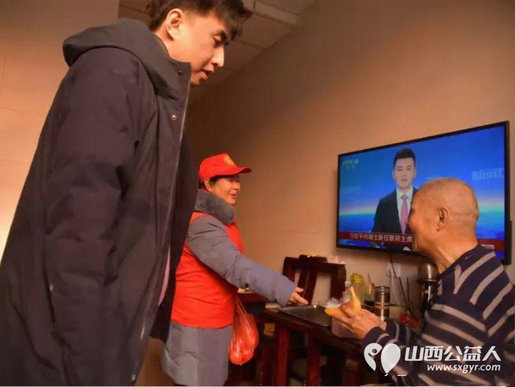 元旦三访桑榆暖病榻红色志愿践初心----忻州市红色志愿者三度慰问晚霞养老院86岁老党员蔚茂林老人 - 第8张