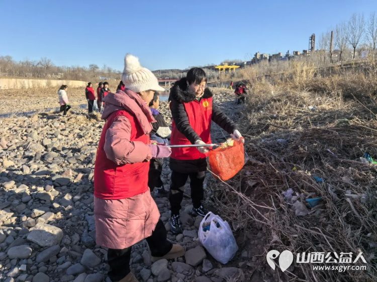 保护母亲河 阳泉义工联合会2026年1月11日组织义工巡河净滩活动在白羊墅湿地公园开展 - 第19张