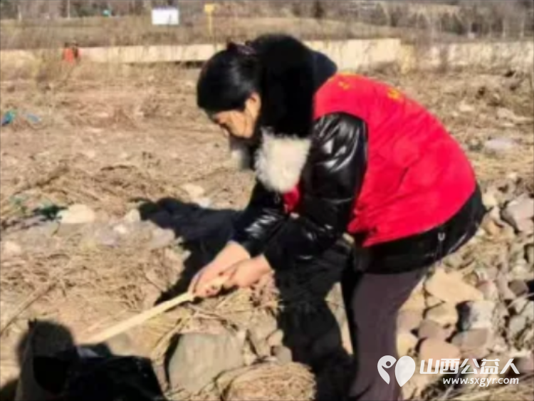 保护母亲河 阳泉义工联合会2026年1月11日组织义工巡河净滩活动在白羊墅湿地公园开展 - 第17张