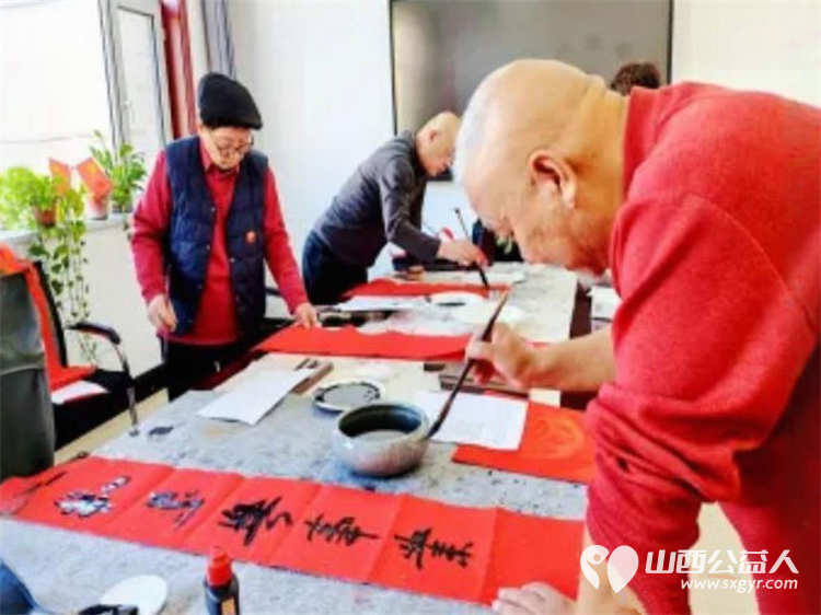 笔尖藏年味福气满原平----2026原平市文联万福迎春送福活动走进职工俱乐部为奋战在各行各业的职工们送上一份暖意融融的文化年味 - 第5张