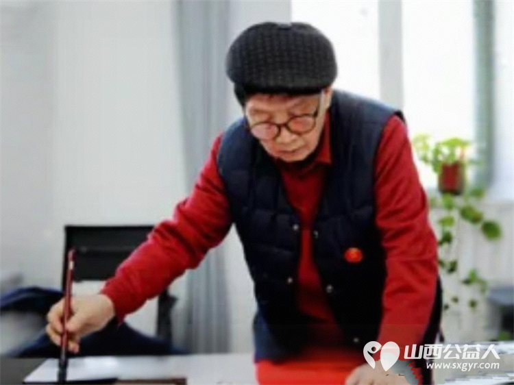 笔尖藏年味福气满原平----2026原平市文联万福迎春送福活动走进职工俱乐部为奋战在各行各业的职工们送上一份暖意融融的文化年味 - 第15张