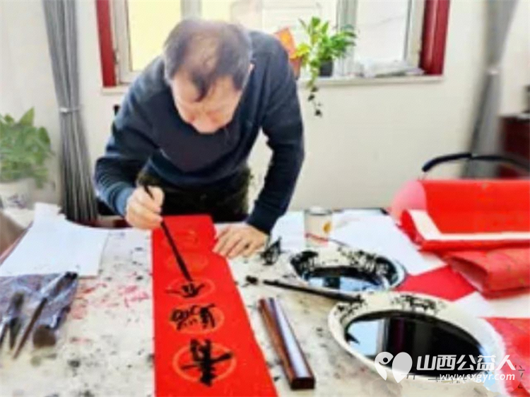 笔尖藏年味福气满原平----2026原平市文联万福迎春送福活动走进职工俱乐部为奋战在各行各业的职工们送上一份暖意融融的文化年味 - 第19张