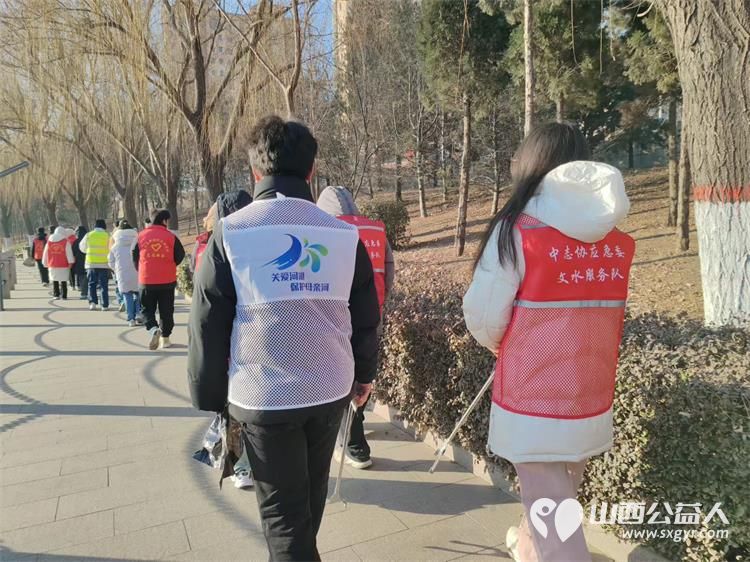 守文峪清流 我们美好的寒假志愿假期 文水县爱心帮扶志愿者协会1月22日组织文水县返乡大学生保护文峪河环保志愿行活动 - 第15张