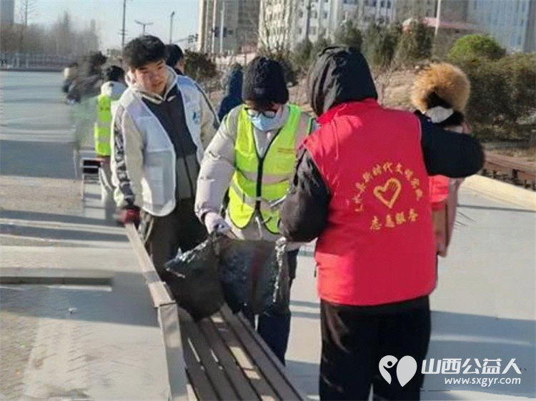 守文峪清流 我们美好的寒假志愿假期 文水县爱心帮扶志愿者协会1月22日组织文水县返乡大学生保护文峪河环保志愿行活动 - 第10张
