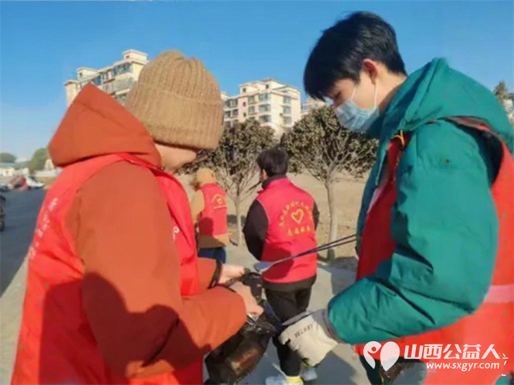 守文峪清流 我们美好的寒假志愿假期 文水县爱心帮扶志愿者协会1月22日组织文水县返乡大学生保护文峪河环保志愿行活动 - 第9张