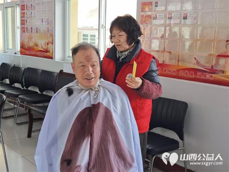 介休市敬老协会孝善行活动2026年1月31日走进龙凤镇峪子村﻿为60岁以上所有老人爱心理发体检践行为老服务理念惠及我市老年人 - 第17张