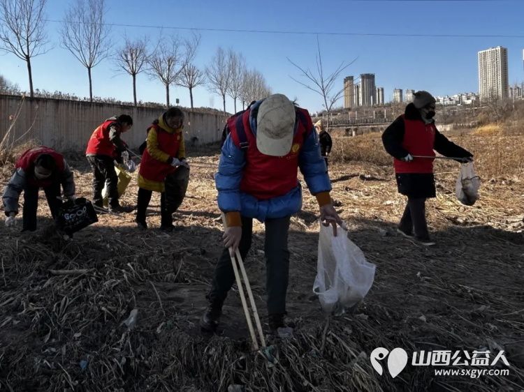 保护母亲河 阳泉市义工联合会2026年2月1日组织21名义工和民间巡河员为爱集结巡河净滩活动在白羊墅湿地公园开展 - 第20张