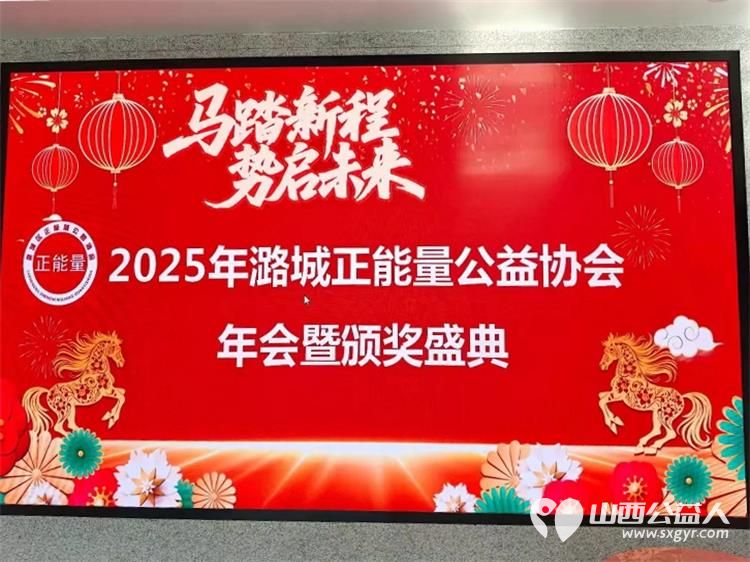 马踏新程势启未来----2025年潞城区正能量公益协会年会暨颁奖盛典胜利召开愿新岁同心同行把温暖与正能量带到更多角落 - 第2张