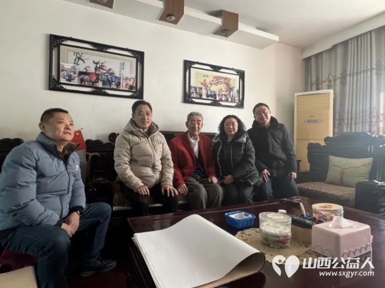 小年送暖情系桑榆 致敬前辈薪火相传——山西省话剧院领导班子走访慰问退休老领导与高龄离退休老干部 - 第2张 - 山西公益人 小年送暖情系桑榆 致敬前辈薪火相传——山西省话剧院领导班子走访慰问退休老领导与高龄离退休老干部 - 第2张