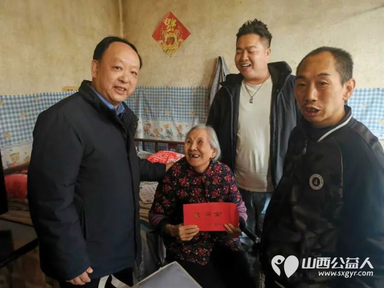 寒冬里的暖流丨晋城市慈善总会开展春节慰问走访活动深入中国好人、困难家庭、残疾人家中送去慰问金和慰问品也送去了党和政府的温暖关怀 - 第3张