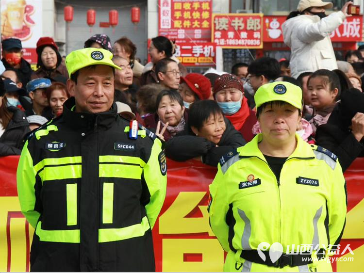 晋中市太谷区心连心志愿者协会安保志愿者参加2026年晋中市太谷区元宵节民间社火展演安全保障工作 - 第6张