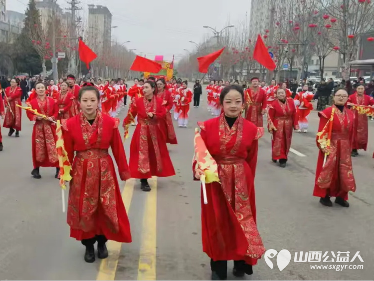 欢欢喜喜闹元宵温情满满暖人心----武乡县太东社区元宵节组织工作人员和志愿者民俗游街、文艺展演、光荣院慰问等活动让年味更浓温情更足 - 第4张