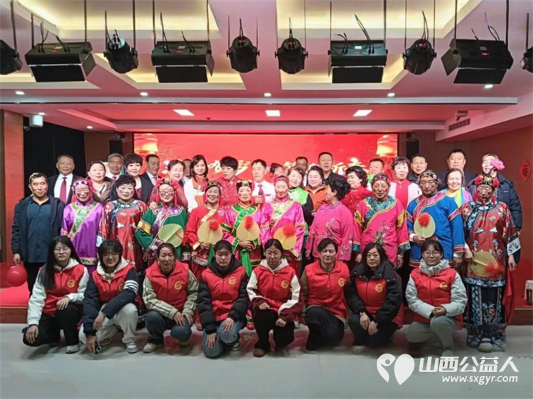 欢歌贺新春温情暖桑榆----临汾市文明交通志愿者协会组织志愿者走进久福园颐养中心开展银龄送春慰问演出 - 第1张