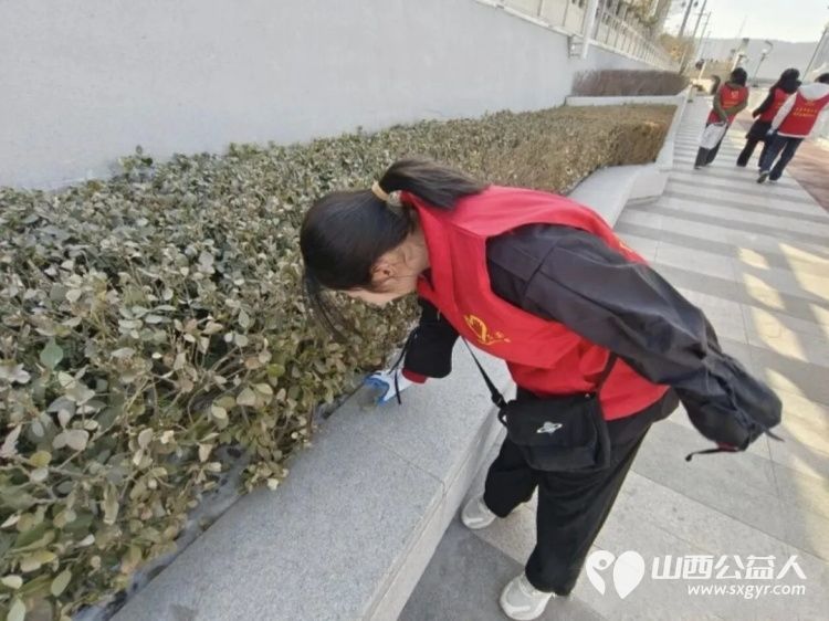 护水清岸绿过文明新年！吕梁市离石区青年志愿者巡河净滩在行动志愿者们清理市区东川河北川河沿岸出现的烟花爆竹碎屑与垃圾 - 第12张