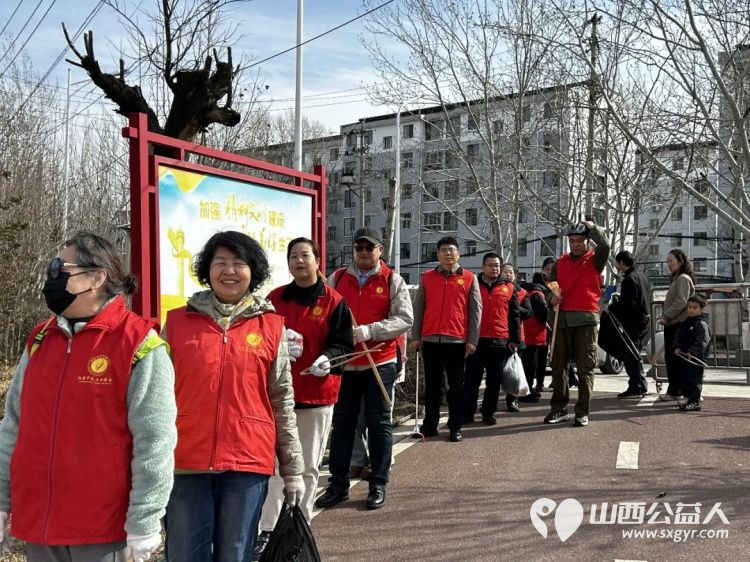 保护母亲河 阳泉义工联合会组织义工在白羊墅湿地公园开展第41期“保护母亲河”巡河净滩活动 - 第2张