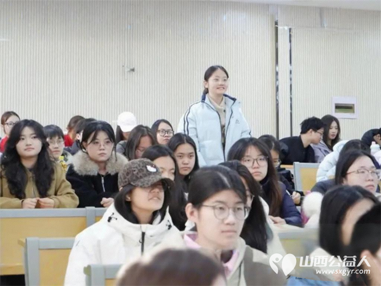 石楼县志愿服务的领路人青年志愿者协会刘辉受邀参加——山西财经大学雷锋精神主题宣讲会 - 第4张