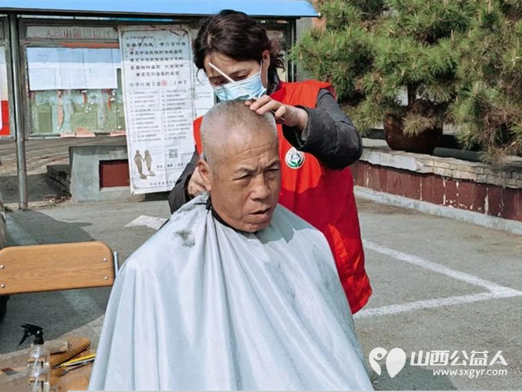 介休市敬老协会敬老爱老助老活动——3月28日走进洪山镇洪山村为老人免费理发体检践行为老服务理念将孝善行服务持之以恒推进 - 第17张