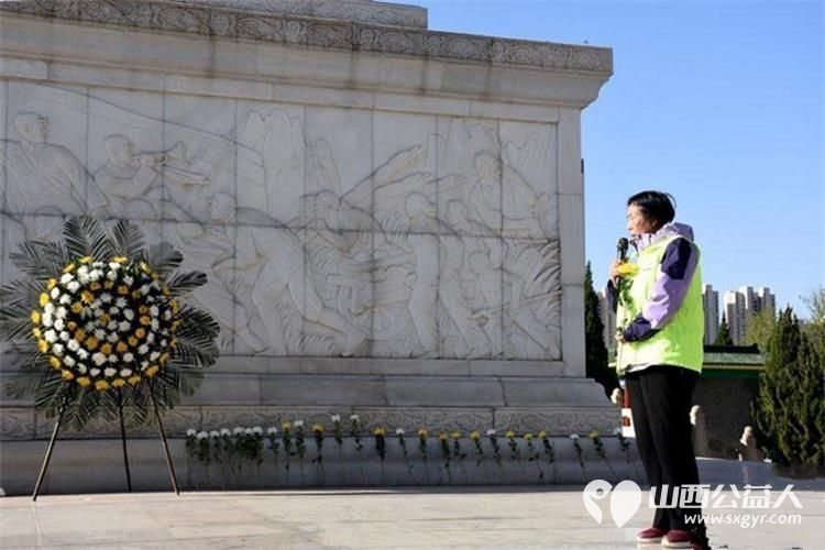 清明祭英烈初心永不忘----晋城市绿丝带志愿者协会组织志愿者祭扫晋城烈士陵园以虔诚之心敬献哀思静静追忆革命先辈浴血奋战的峥嵘岁月 - 第13张