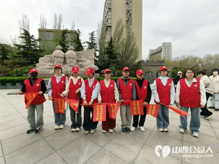 文明交通有温度志愿身影暖人心 临汾市文明交通志愿者协会志愿服务活动开展清明交通保障值守文明交通劝导志愿服务活动 - 第5张