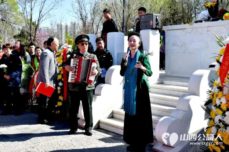缅怀革命先烈传承红色精神----太原市传统文化研究会、省城学雷锋志愿者总团召集省城各界开展高君宇烈士陵园祭拜暨红色研学活动 - 第3张