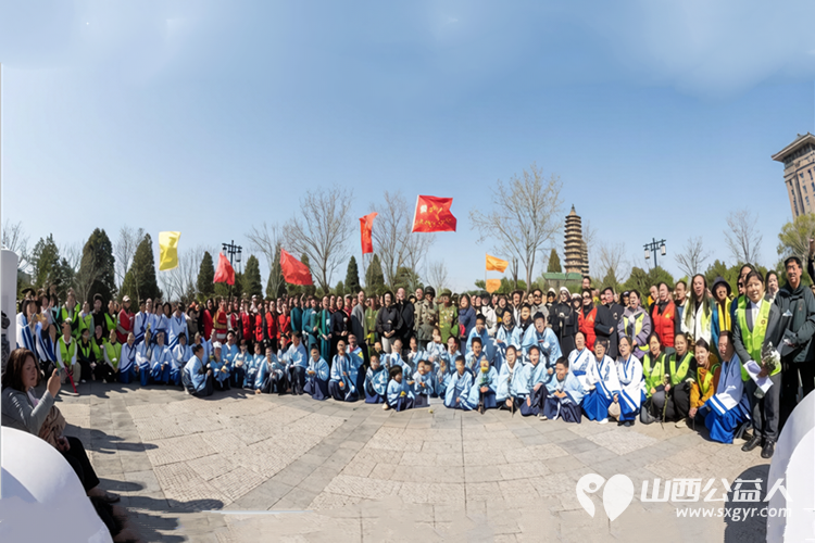 缅怀革命先烈传承红色精神----太原市传统文化研究会、省城学雷锋志愿者总团召集省城各界开展高君宇烈士陵园祭拜暨红色研学活动 - 第5张