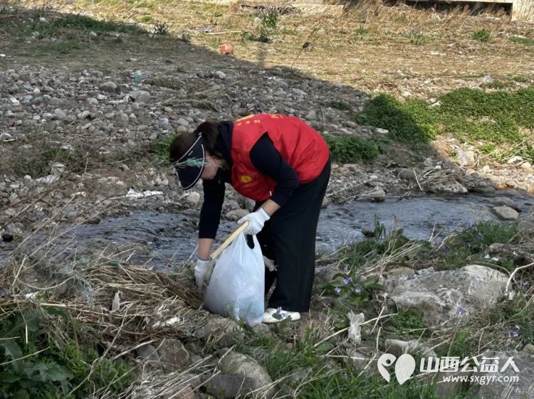 保护母亲河阳泉义工在行动 2026年4月12日阳泉市义工联合会21名义工和民间巡河员为爱集结保护母亲河巡河净滩活动在白羊墅湿地公园开展 - 第10张