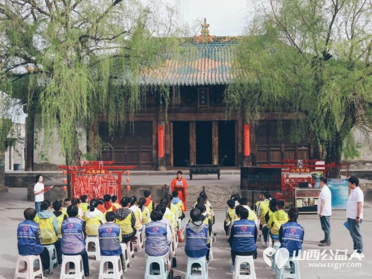 文庙寻经典国学育新人----浑源县青年志愿者协会联合浑源县培根国学棋院开展青少年国学文化研学实践活动通过活动更加了解家乡的历史文化感受到国学的深厚魅力 - 第2张