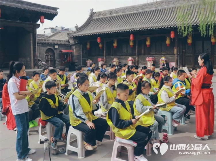 文庙寻经典国学育新人----浑源县青年志愿者协会联合浑源县培根国学棋院开展青少年国学文化研学实践活动通过活动更加了解家乡的历史文化感受到国学的深厚魅力 - 第7张