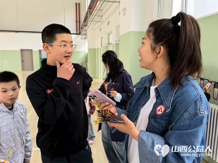 太原市龙城义工世界读书日主题活动在五台山石咀小学举办校园文化集市为孩子们捐赠图书 - 第7张