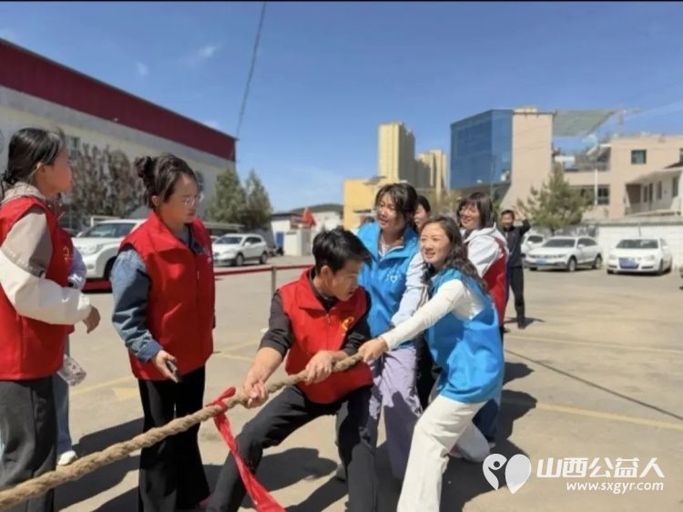 春风燃活力运动绽风采----吕梁市离石区青年志愿者协会、离石区尉汾路社区党建联建趣味运动会圆满落幕 - 第7张