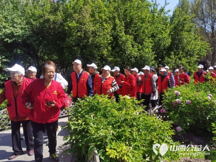 五月牡丹盛太原市比家美养老院陪长者游园赏景比家美定期组织各种丰富多彩的活动让长者们在温馨快乐的氛围中安享晚年 - 第4张