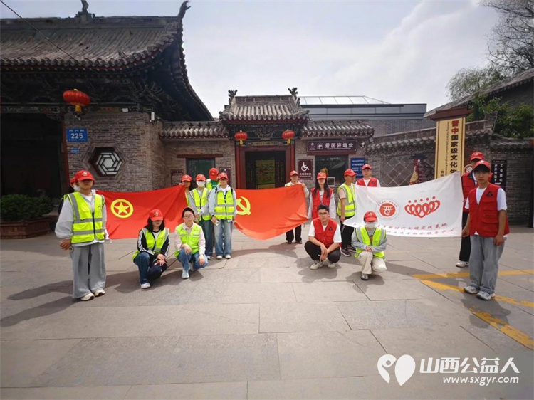 甜韵满城 .志愿为约 ¦ 晋中新青年高校志愿者联合服务中心五一假期用行动共筑“甜美来宾”志愿者们走上街头开展文旅推介文明城市创建环境治理等志愿服务活动 - 第1张