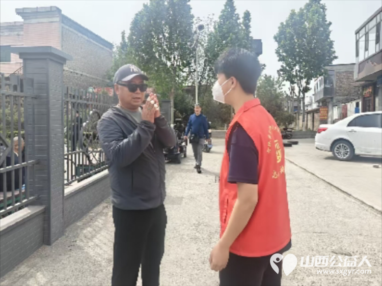 介休市北关街道彦博路社区志愿者协会在介休市三贤大道博物馆门口圆满开展公益引导志愿服务活动以志愿之力守护文旅秩序彰显城市文明 - 第9张