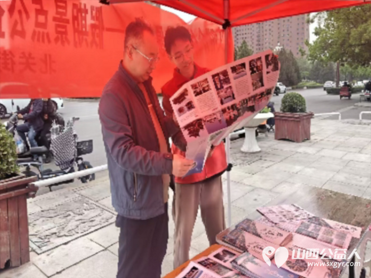 介休市北关街道彦博路社区志愿者协会在介休市三贤大道博物馆门口圆满开展公益引导志愿服务活动以志愿之力守护文旅秩序彰显城市文明 - 第3张