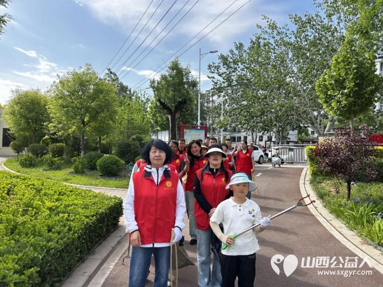 保护母亲河阳泉义工在行动----阳泉市义工联合会2026年5月10日第43期保护母亲河巡河净滩活动在白羊墅湿地公园开展 - 第2张