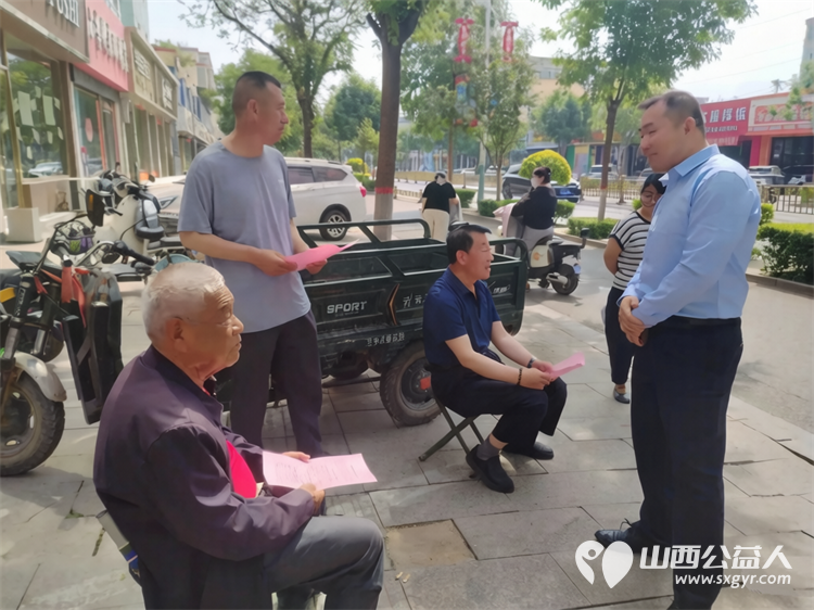 节水护水进基层环保志愿暖定襄----忻州市环保志愿者协会协同定襄县水利局走进定襄县城市公园休闲场所面向普通市民开展城市节水宣传周主题活动 - 第1张