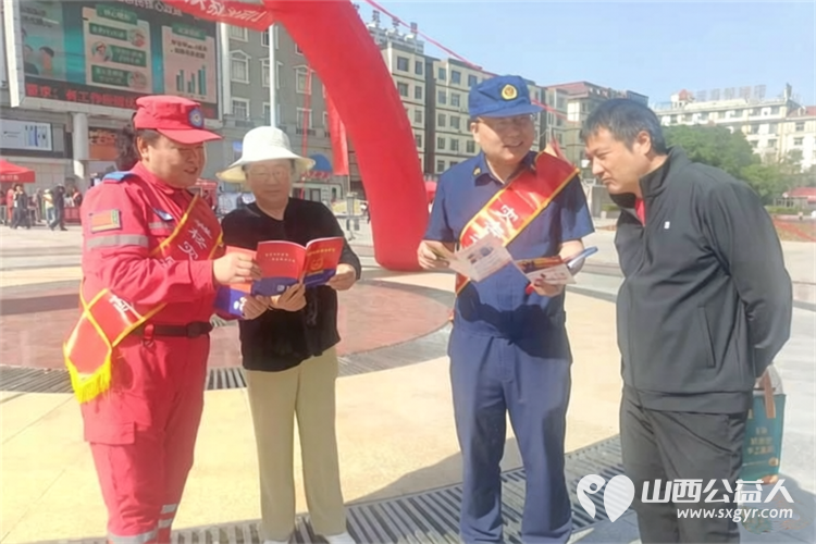 志愿护航守平安 防灾减灾显担当——吕梁市中志协救援队助力离石区消防救援局开展“5·12”消防宣传及重点场所实操培训活动 - 第2张