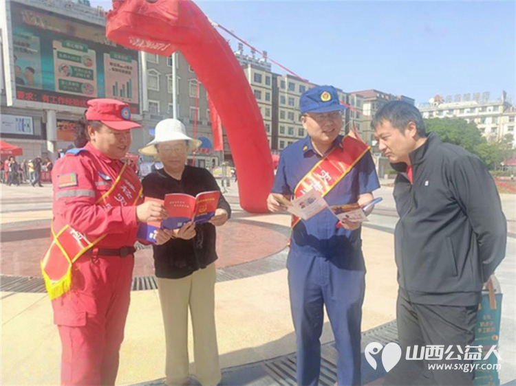 志愿护航守平安防灾减灾显担当----吕梁市中志协救援队助力“5·12”消防宣传及重点场所实操培训活动 - 第2张