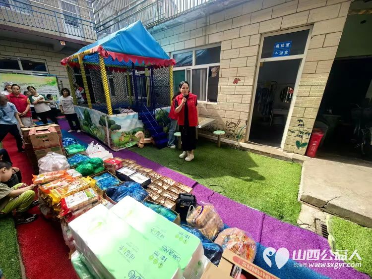 暖心相伴关爱同行守护特殊儿童纯真童年----长治市爱心妈妈志愿服务协会走进启明星智障儿童托养中心开展爱心帮扶活动捐助现金3000元个人捐助现金1000元及各种生活物资 - 第20张