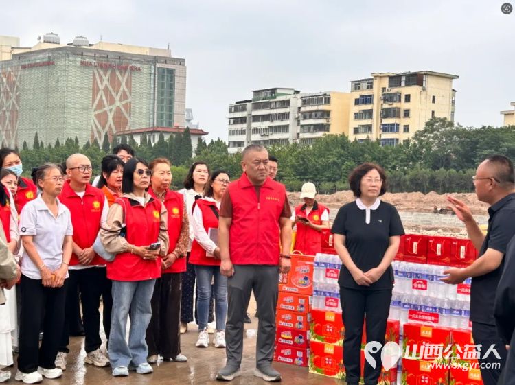 致敬建设者｜阳泉义工联合会开展第44期保护母亲河活动在河长制主题公园开展阳泉市义工联合会参加了桃河生态修复项目工程慰问活动 - 第4张