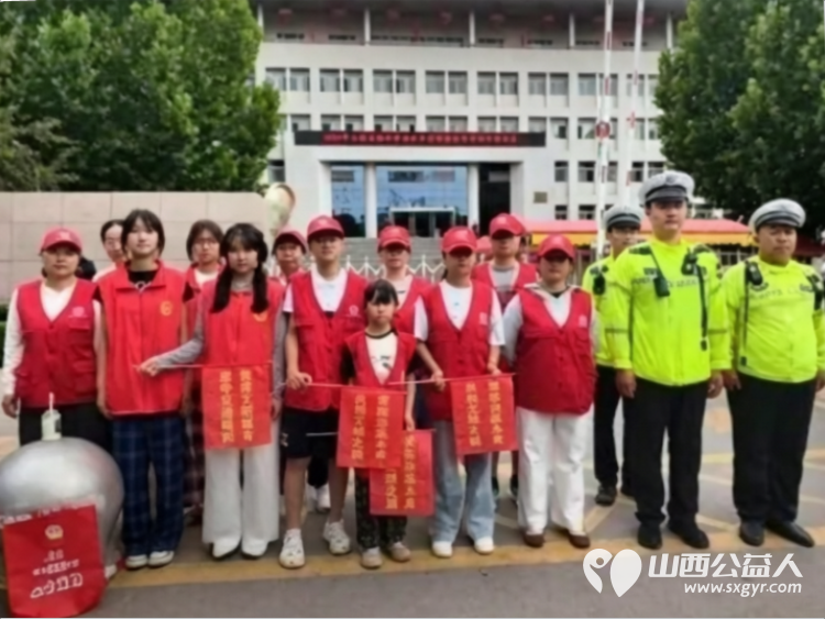 暖心护考筑梦起航｜临汾市文明交通志愿者协会志愿红守护中考路179名志愿者奔赴市区各考点与执勤交警并肩值守全力做好交通疏导与秩序维护 - 第2张
