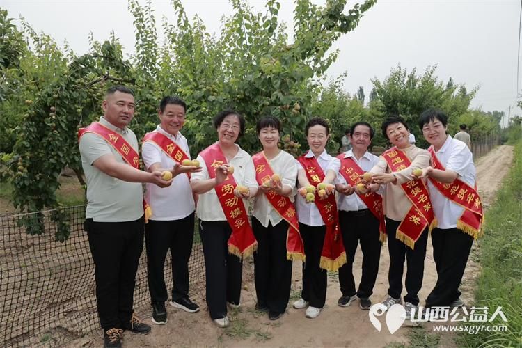 太原学花志愿服务中心全国党代表全国人大代表全国劳模全国道德模范中国好人走进山西省文明村阳曲县南留南村开展助农活动以模范力量打通农产品产销通道 - 第5张